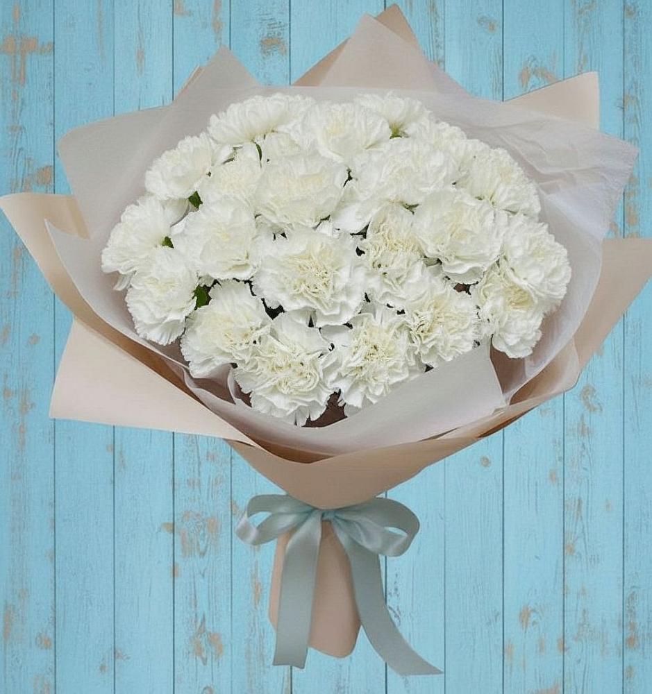 Букет цветов из: Гвоздики в Верхнем Карачане