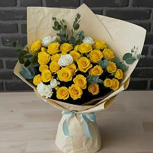 Букет цветов из:  Розы в Верхнем Карачане