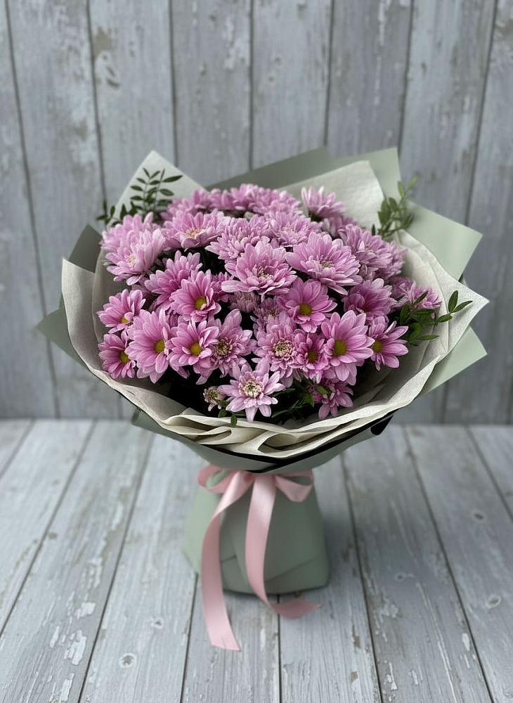 Букет цветов из: Хризантемы в Верхнем Карачане