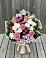 Букет цветов из: Альстромерии, Гвоздики, Розы и Хризантемы в Верхнем Карачане