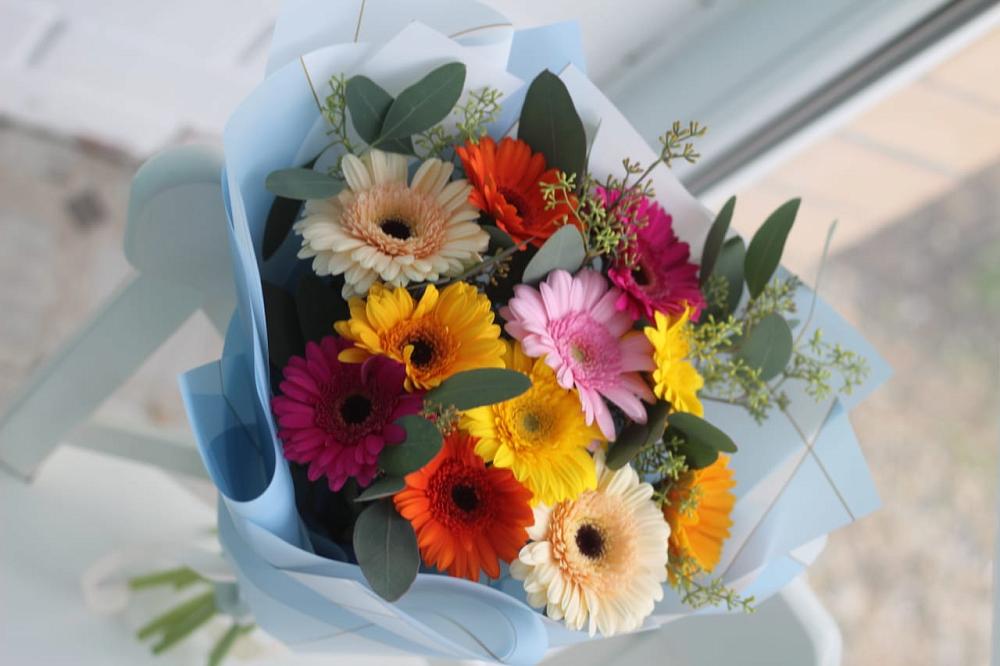 Букет цветов из: Герберы в Верхнем Карачане