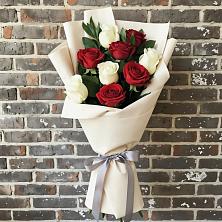 Букет цветов из:  Розы в Верхнем Карачане