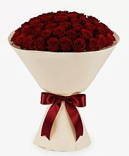 Букет 101 Бордовая роза Блэк Бакарра в Верхнем Карачане