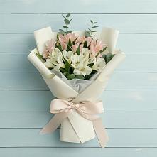 Букет цветов из:  Альстромерии в Верхнем Карачане