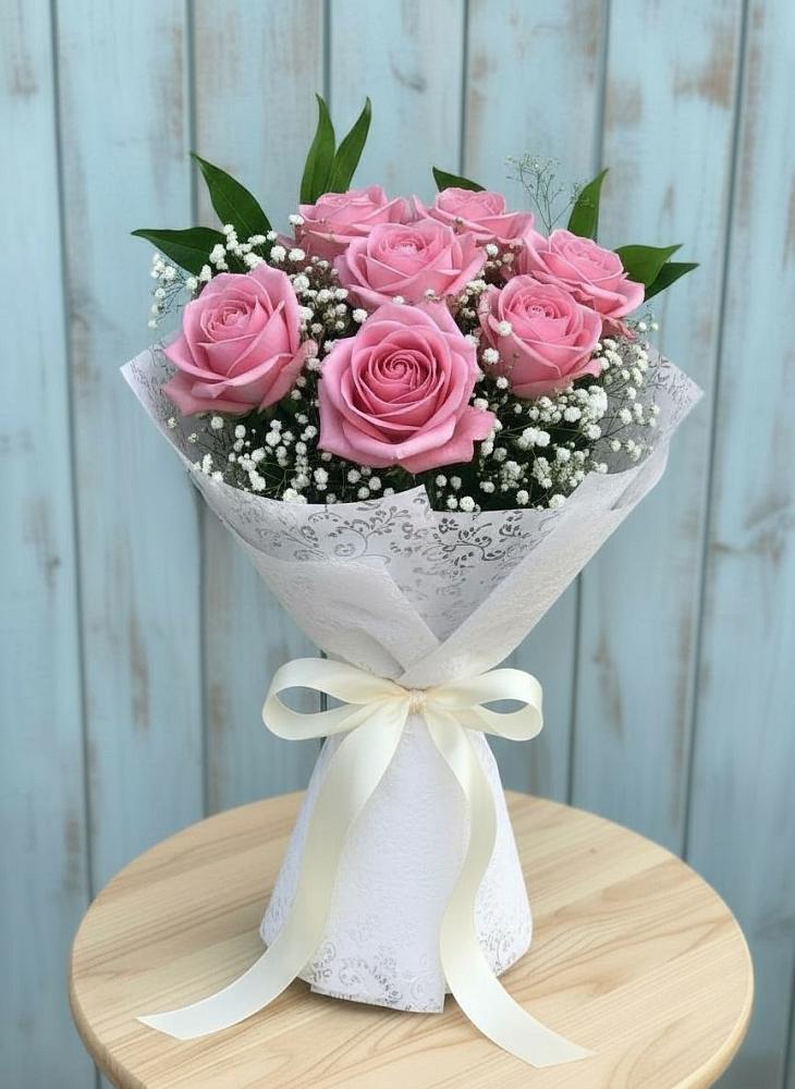 Букет цветов из: Розы в Верхнем Карачане