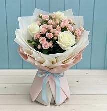Букет цветов из:  Розы в Верхнем Карачане