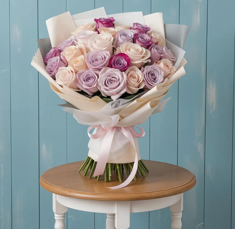 Букет цветов из: Розы в Верхнем Карачане