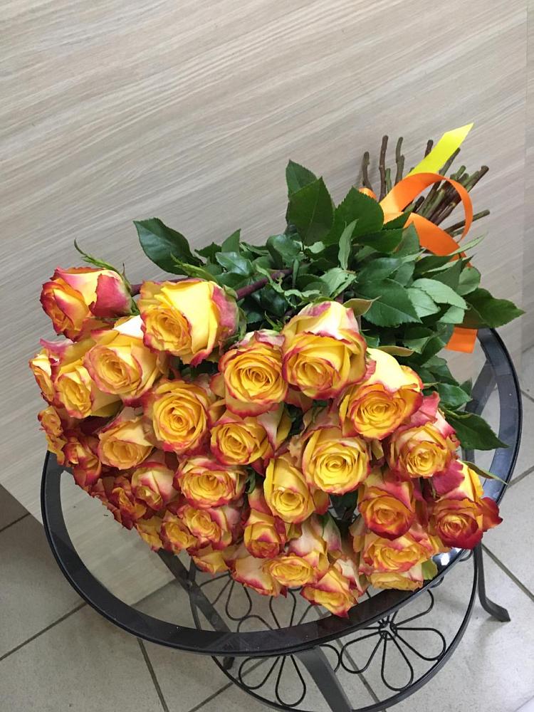 Букет Желтые розы в Верхнем Карачане