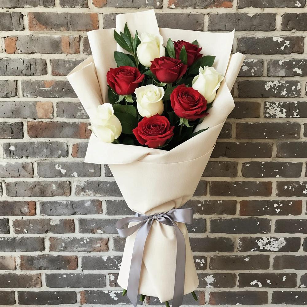 Букет цветов из: Розы в Верхнем Карачане