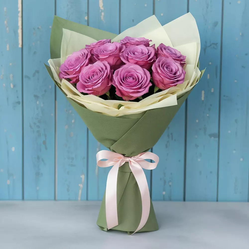 Букет Розы Фёрст Леди в Верхнем Карачане