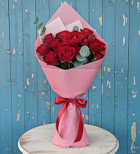 Букет цветов из:  Розы в Верхнем Карачане