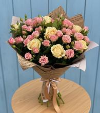 Букет цветов из:  Розы в Верхнем Карачане
