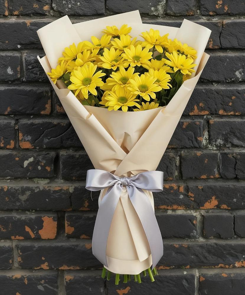 Букет цветов из: Хризантемы в Верхнем Карачане