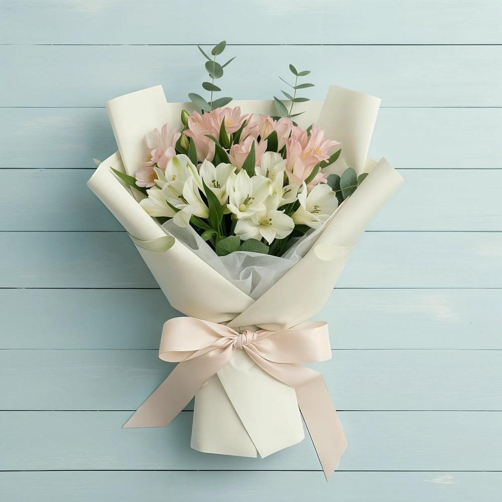 Букет цветов из: Альстромерии в Верхнем Карачане