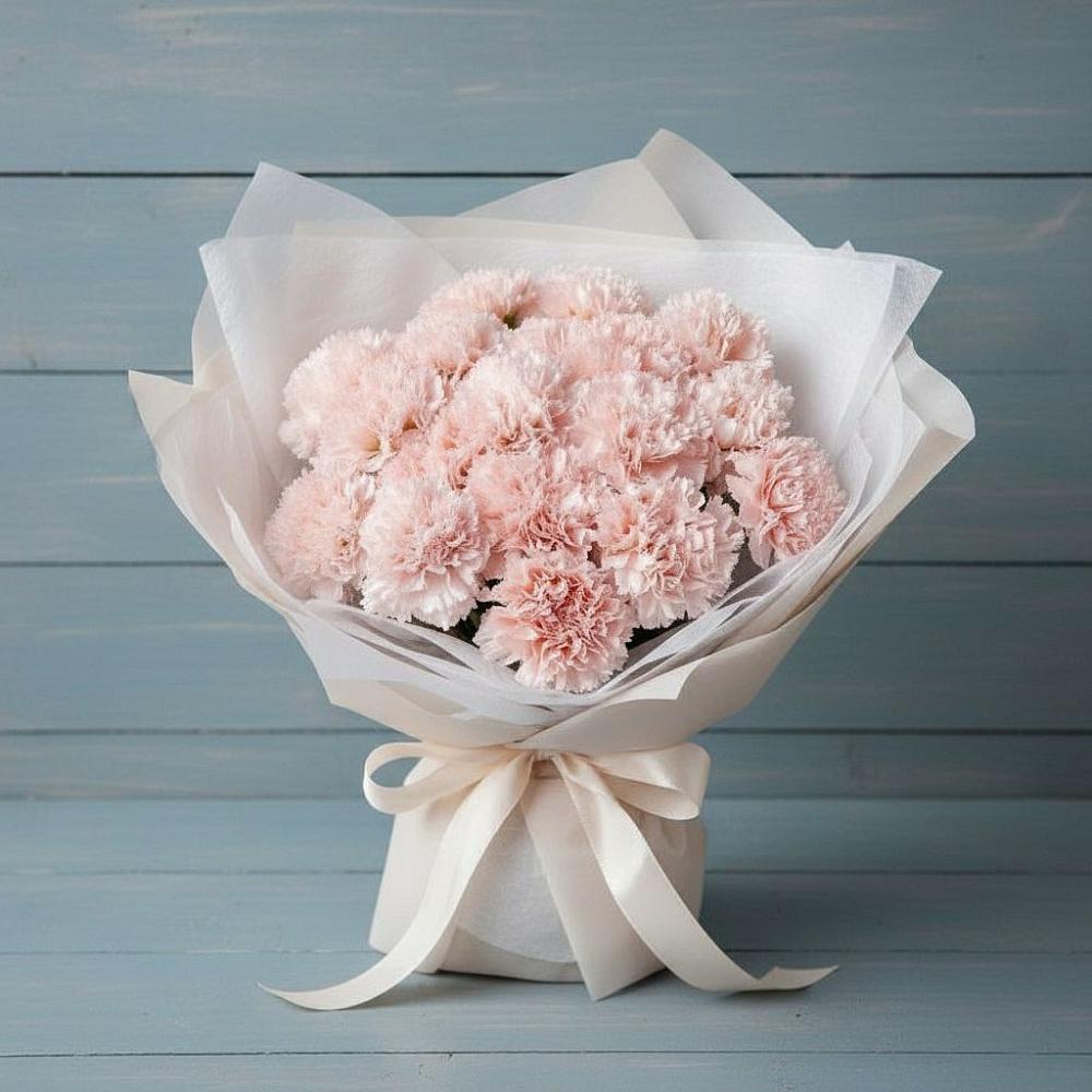 Букет цветов из: Гвоздики в Верхнем Карачане