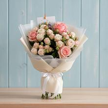 Букет цветов из:  Розы в Верхнем Карачане