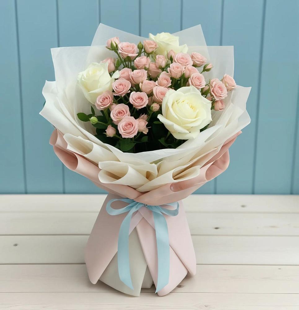 Букет цветов из: Розы в Верхнем Карачане