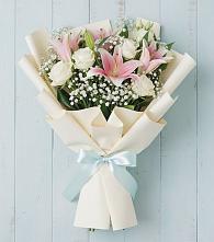 Букет цветов из:  Лилии в Верхнем Карачане